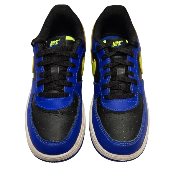 Nike Air Force 1 LV8 1 Racer Blue Volt Green Shoes FD0303-400 Youth Sz 1 Youth - Picture 5 of 9